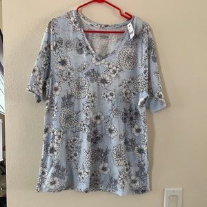 Lane Bryant perfect sleeve tee NWT